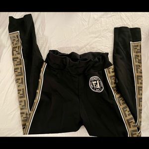 Fendi sport leggings